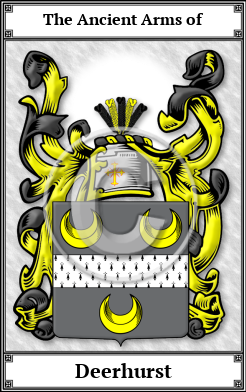 Deerhurst Family Crest Download (JPG)  Book Plated - 150 DPI