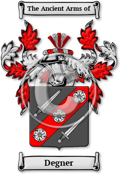 Degner Family Crest Download (JPG) Legacy Series - 300 DPI