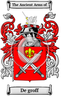 De groff Family Crest/Coat of Arms
