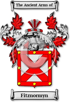 Fitznormyn Family Crest Download (jpg) Legacy Series - 150 DPI