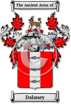 Dalaney Family Crest Download (jpg) Legacy Series - 150 DPI