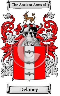 Delaney Family Crest Download (JPG) Heritage Series - 600 DPI