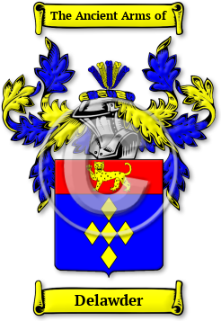 Delawder Family Crest Download (JPG) Legacy Series - 600 DPI