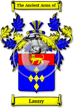 Launy Family Crest Download (jpg) Legacy Series - 150 DPI