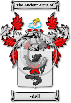 -dell Family Crest Download (jpg) Legacy Series - 150 DPI