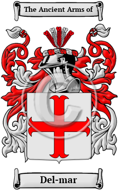 Del-mar Family Crest Download (JPG) Heritage Series - 300 DPI