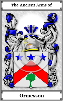 Ormesson Family Crest Download (JPG) Book Plated - 600 DPI
