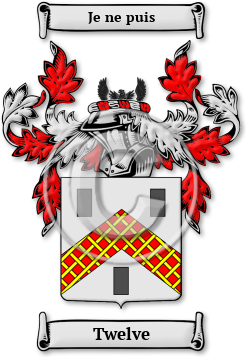 Twelve Family Crest Download (jpg) Legacy Series - 150 DPI
