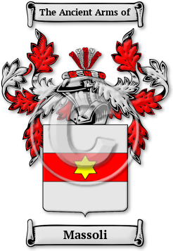 Massoli Family Crest Download (JPG) Legacy Series - 600 DPI