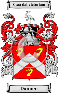 Dannen Family Crest Download (JPG) Heritage Series - 600 DPI