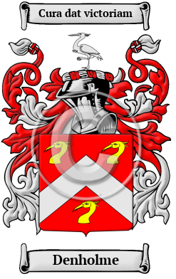 Denholme Family Crest/Coat of Arms