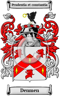 Denmen Family Crest Download (JPG) Heritage Series - 600 DPI