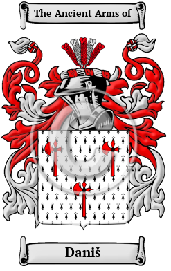Daniš Family Crest Download (JPG) Heritage Series - 300 DPI