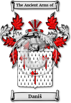Daniš Family Crest Download (jpg) Legacy Series - 150 DPI