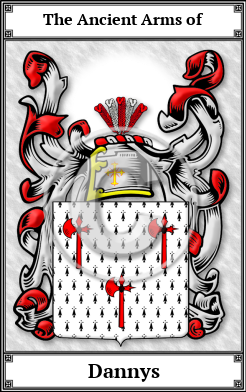 Dannys Family Crest Download (JPG)  Book Plated - 150 DPI