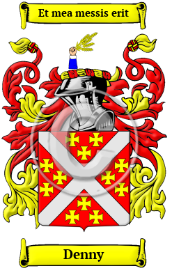 Denny Family Crest/Coat of Arms