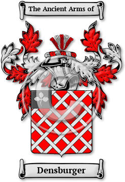 Densburger Family Crest Download (jpg) Legacy Series - 150 DPI