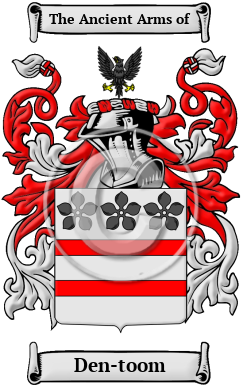 Den-toom Family Crest Download (JPG) Heritage Series - 300 DPI
