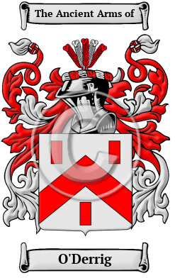 O'Derrig Name Meaning, Family History, Family Crest & Coats of Arms