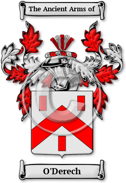 O'Derech Family Crest Download (jpg) Legacy Series - 150 DPI