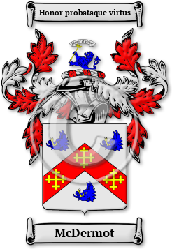 McDermot Family Crest Download (JPG) Legacy Series - 600 DPI
