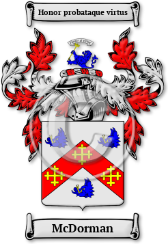 McDorman Family Crest Download (JPG) Legacy Series - 600 DPI