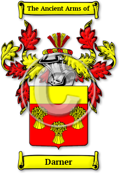 Darner Family Crest Download (jpg) Legacy Series - 150 DPI