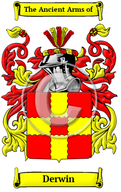 Derwin Family Crest Download (JPG) Heritage Series - 600 DPI