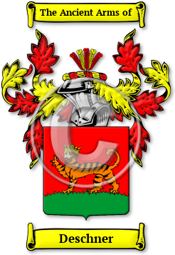 Deschner Family Crest Download (jpg) Legacy Series - 150 DPI
