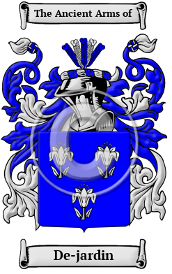 De-jardin Family Crest Download (JPG) Heritage Series - 300 DPI