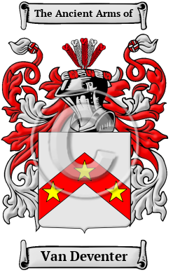 Van Deventer Family Crest/Coat of Arms