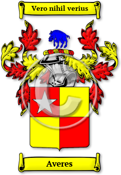 Averes Family Crest Download (jpg) Legacy Series - 150 DPI