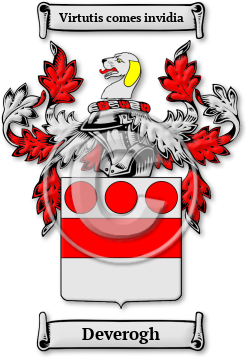 Deverogh Family Crest Download (JPG) Legacy Series - 600 DPI