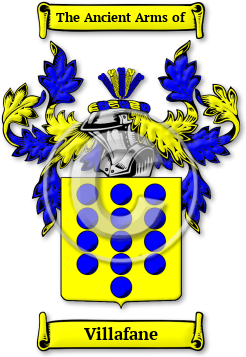 Villafane Family Crest Download (jpg) Legacy Series - 150 DPI