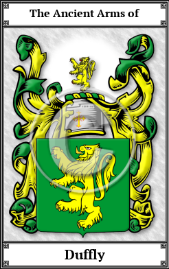 Duffly Family Crest Download (JPG)  Book Plated - 150 DPI