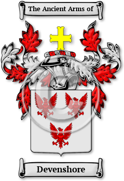 Devenshore Family Crest Download (JPG) Legacy Series - 600 DPI