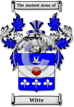 Witte Family Crest Download (jpg) Legacy Series - 150 DPI