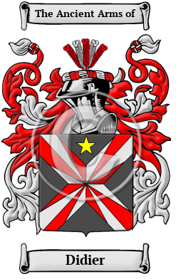 Didier Family Crest Download (JPG) Heritage Series - 600 DPI