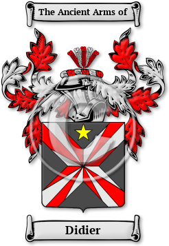 Didier Family Crest Download (jpg) Legacy Series - 150 DPI