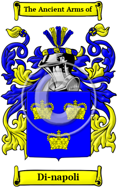 Di-napoli Family Crest Download (JPG) Heritage Series - 300 DPI