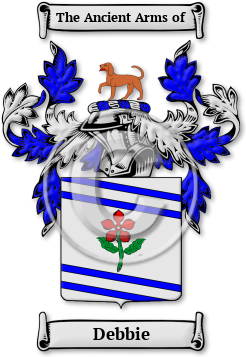 Debbie Family Crest Download (jpg) Legacy Series - 150 DPI