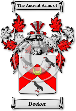 Deeker Family Crest Download (jpg) Legacy Series - 150 DPI