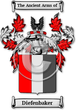 Diefenbaker Family Crest Download (jpg) Legacy Series - 150 DPI