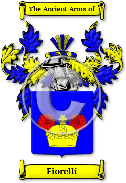 Fiorelli Family Crest Download (jpg) Legacy Series - 150 DPI