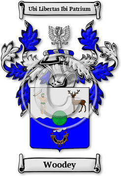 Woodey Family Crest Download (JPG) Legacy Series - 600 DPI