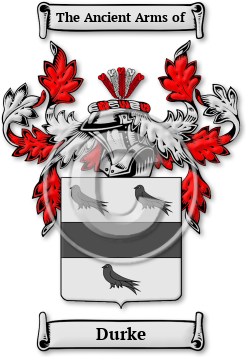 Durke Family Crest Download (JPG) Legacy Series - 600 DPI
