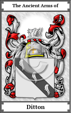 Ditton Family Crest Download (JPG)  Book Plated - 150 DPI