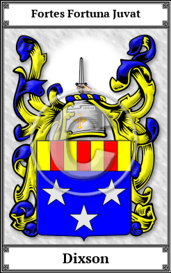 Dixson Family Crest Download (JPG)  Book Plated - 150 DPI