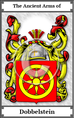 Dobbelstein Family Crest Download (JPG) Book Plated - 600 DPI