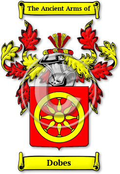 Dobes Family Crest Download (jpg) Legacy Series - 150 DPI
